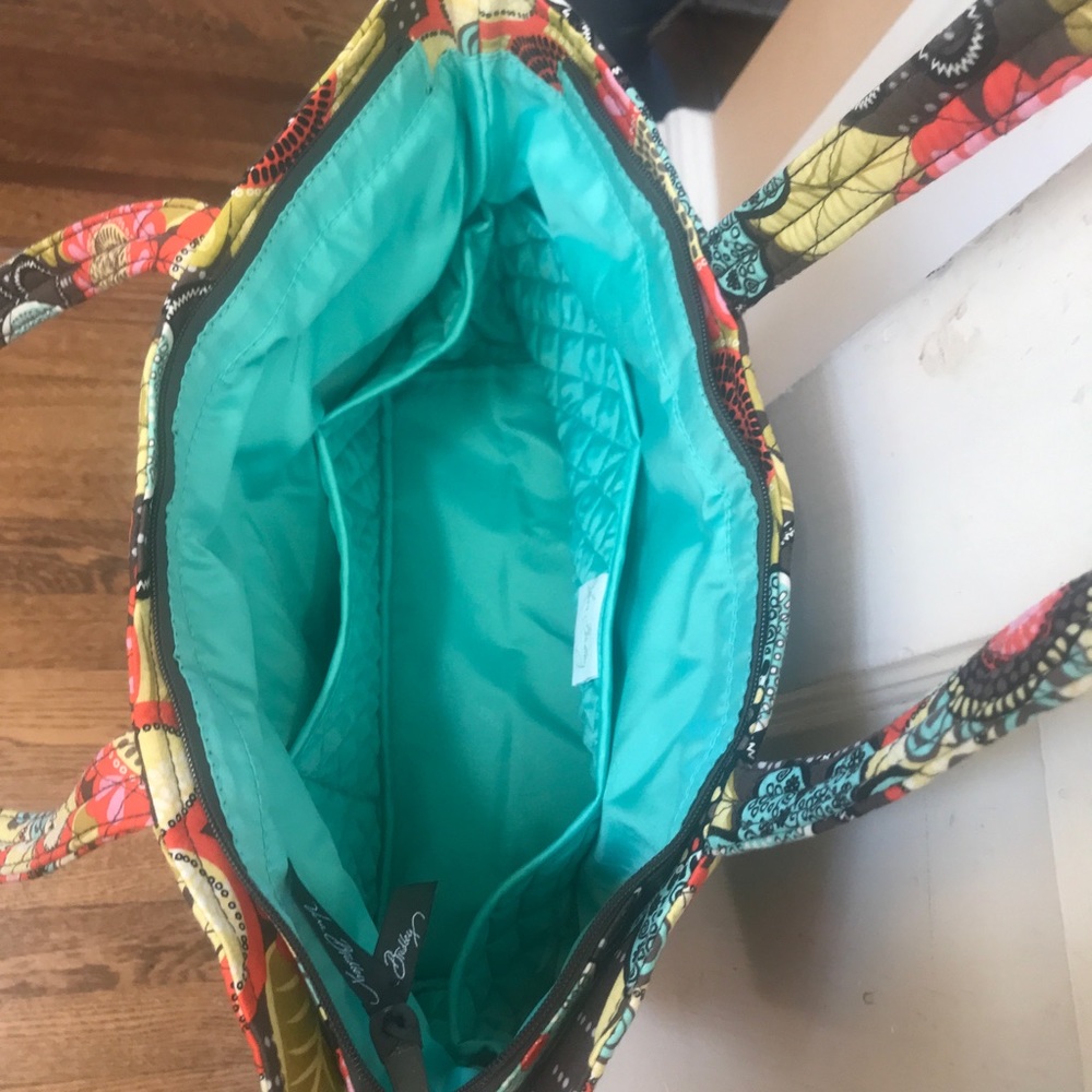 Vera Bradley quilted tote bag